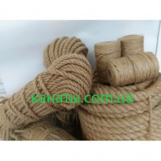 Канат джутовый 6 мм -200 метров